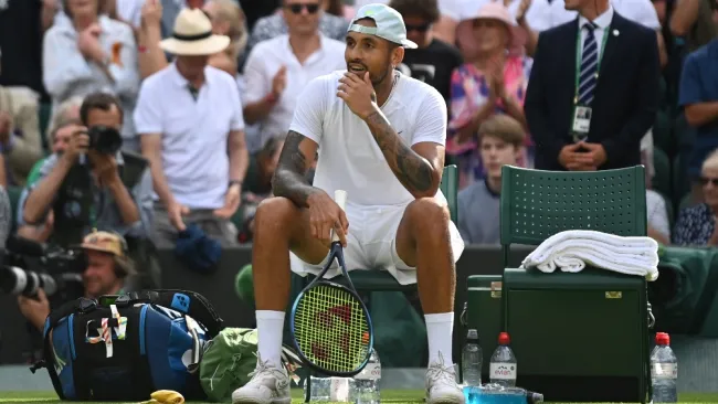 Kyrgios en Wimbledon 