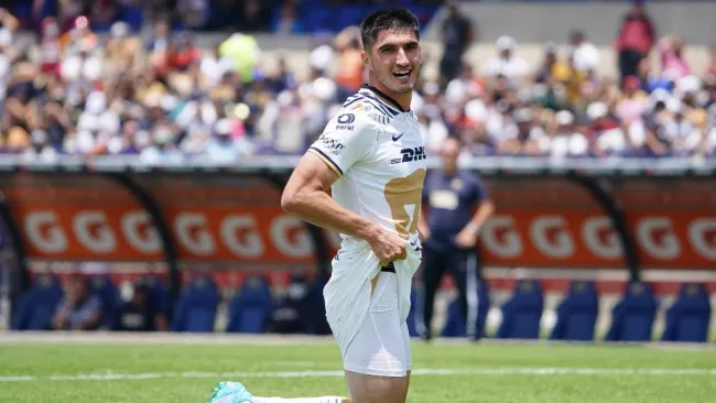 Del Prete tras primer juego con Pumas: 'Sí me ahogué, pero me sentí bien'