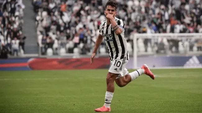 Paulo Dybala con la Juventus
