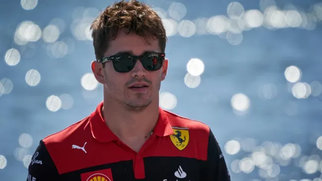 Charles Leclerc sufrio el robo en Viareggio
