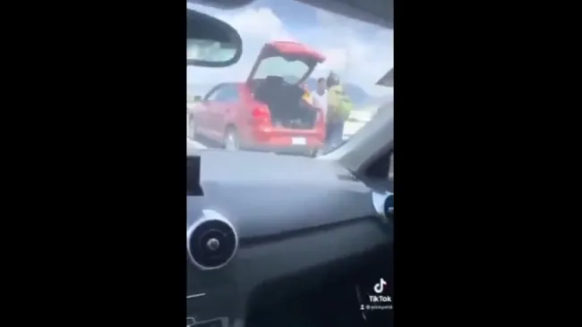 Automovilista empujó desde puente vehicular a motociclista en Cuautitlán Izcalli