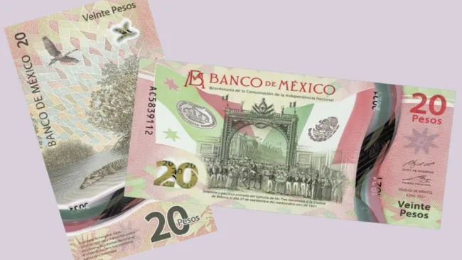 Billete de 20 pesos dejará de circular