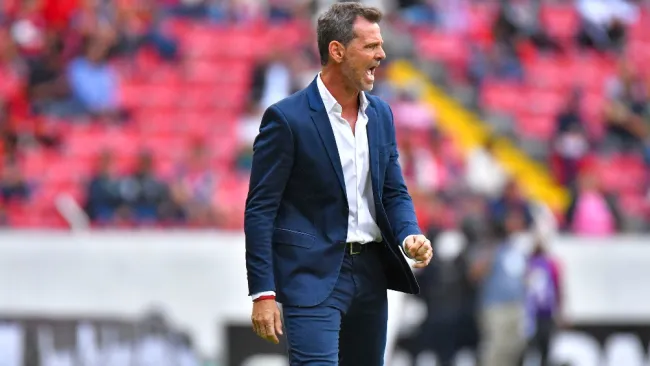 Cocca en un partido del Atlas