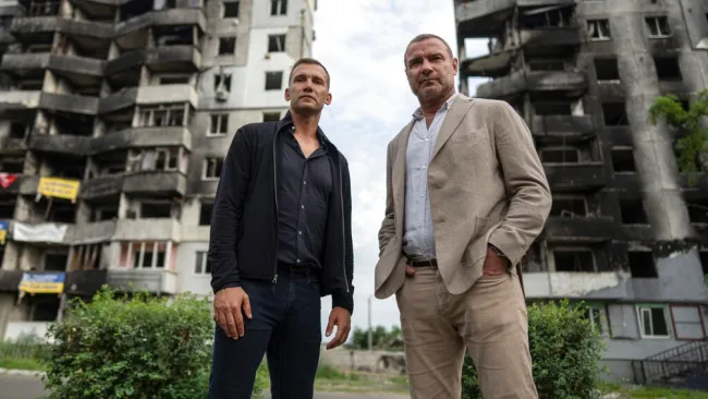 Andriy Shevchenko y Liev Schreiber pidieron apoyo para Ucrania