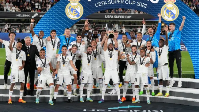 Real Madrid, actual campeón de la Champions League