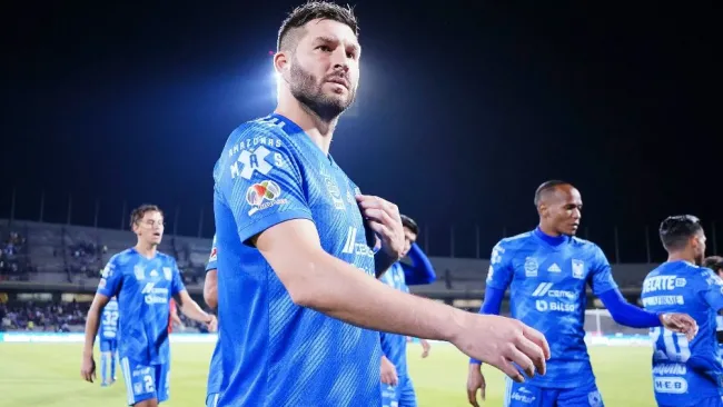 André-Pierre Gignac, durante el partido de la jornada 16 