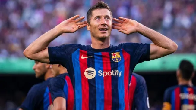 Robert Lewandowski, delantero del FC Barcelona