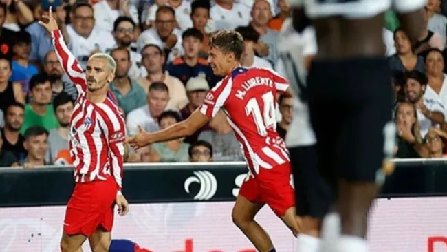 Griezmann festejando un gol