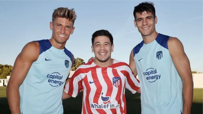 Brandon Moreno fue bien recibido en el Atleti
