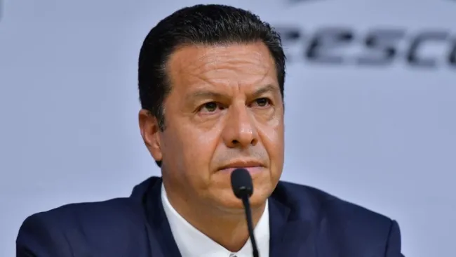 Armando Archundia en conferencia de prensa