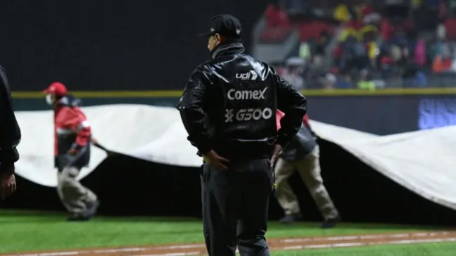 Umpire durante la Final de la Zona Sur