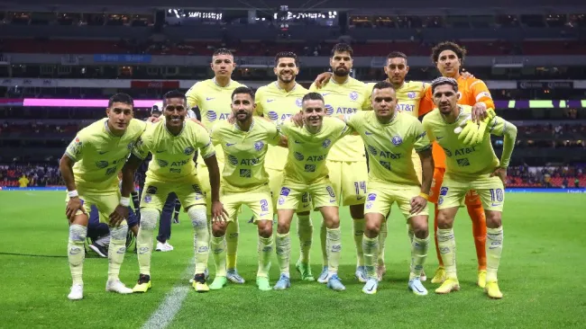 XI inicial de América vs San Luis