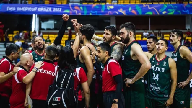Jugadores de México tras un partido