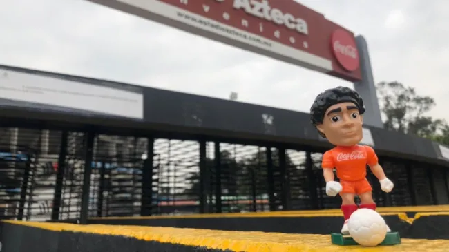 Cabezón de Coca-Cola para el Mundial 