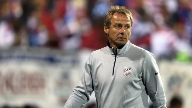 Jürgen Klinsmann tras un partido de Estados Unidos