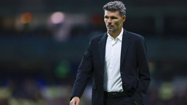 Fernando Ortiz en un partido del América