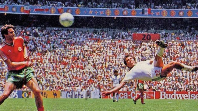 Gol de Manuel Negrete a Bulgaria