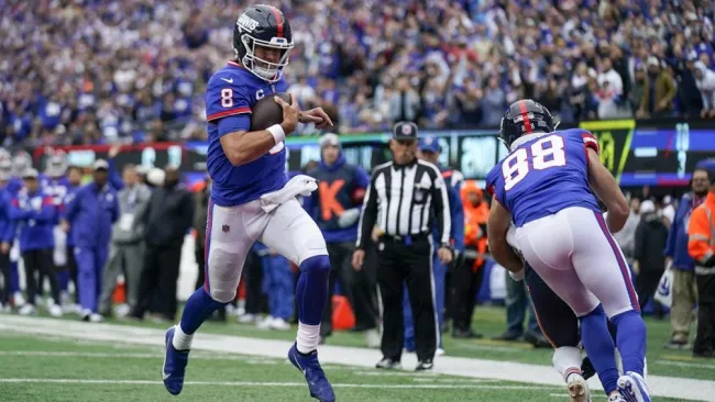 NFL: Giants doblegó a Bears a pesar de lesión de Daniel Jones