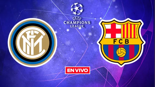 Inter de Milán vs Barcelona UEFA Champions League EN VIVO Jornada 3