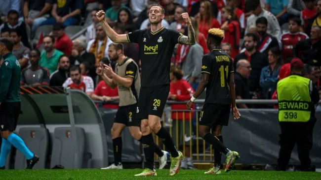 Gustaf Nilsson celebra doblete con el Union SG