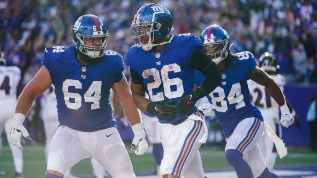 Giants vencieron a los Ravens en la Semana 6