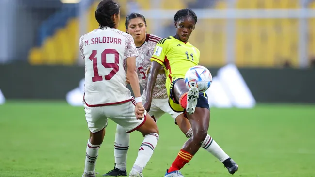 México Femenil Sub 17, en acción ante Colombia