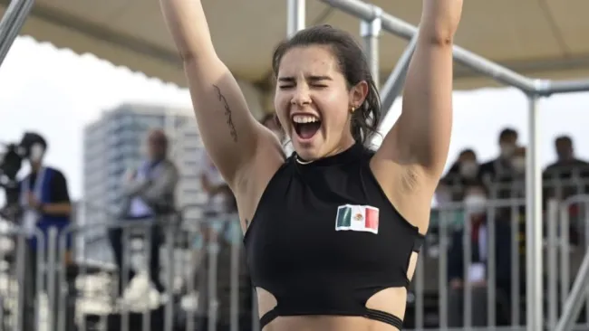 Ella Bucio tras ganar el Campeonato Mundial