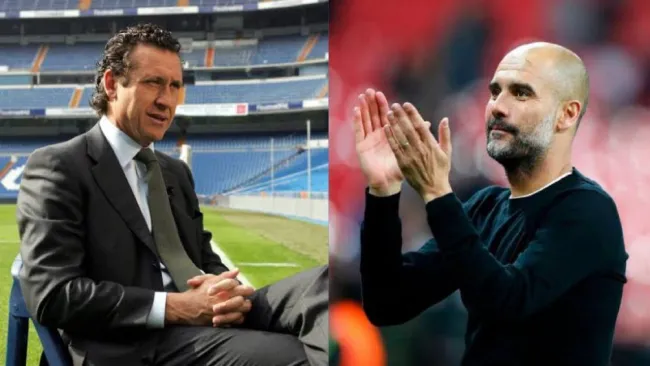 Valdano y Guardiola 