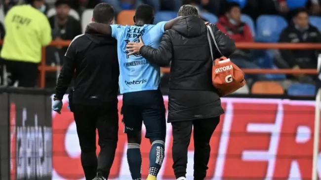 Hinestroza salió lesionado en la Ida de las Semifinales