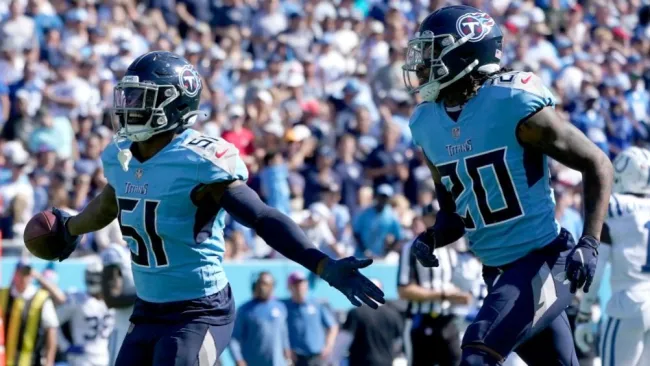 Jugadores de Titans en festejo