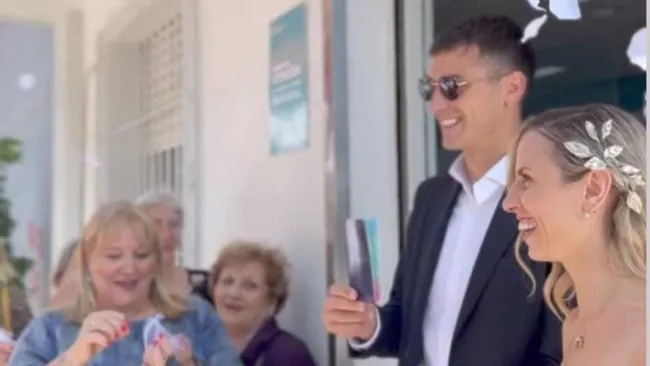 Juan Dinenno se casó con Sofía Bruno