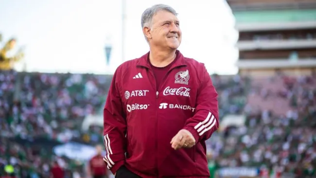 Gerardo Martino previo a un partido de México