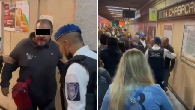 Tres personas fueron acuchilladas por agresor sexual en Línea 9 del Metro