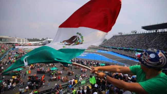 Aficionados en el GP de México