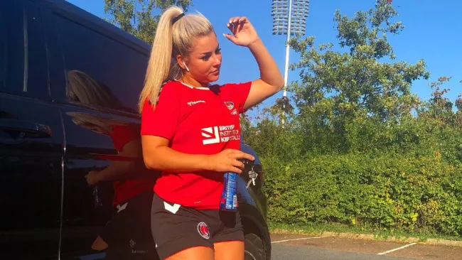 Madelene Wright en el Charlton Athletic 