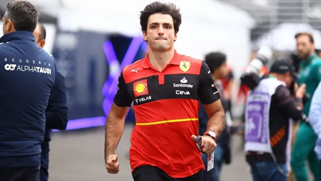 Carlos Sainz en el GP de México