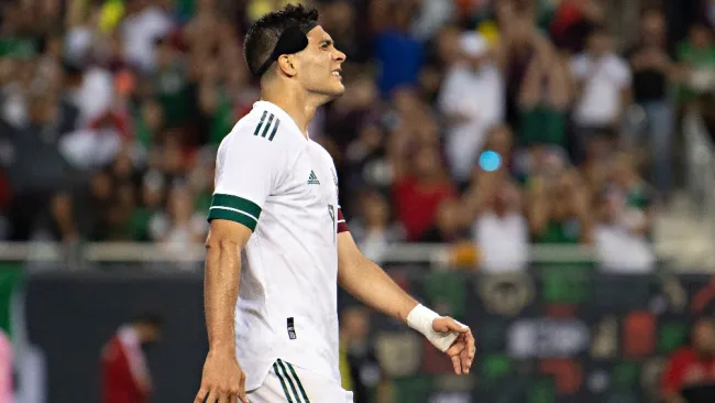 Jiménez en entrenamiento con el Tricolor