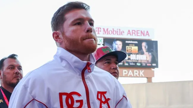 Canelo Álvarez previo a una pelea