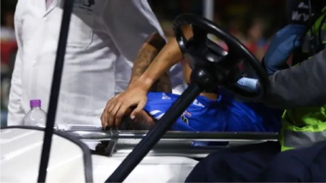 Bianca Sierra explotó en llanto tras salir lesionada