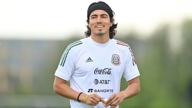 Erick Gutiérrez con el Tri