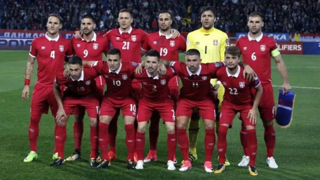 La selección de Serbia está en el Grupo E