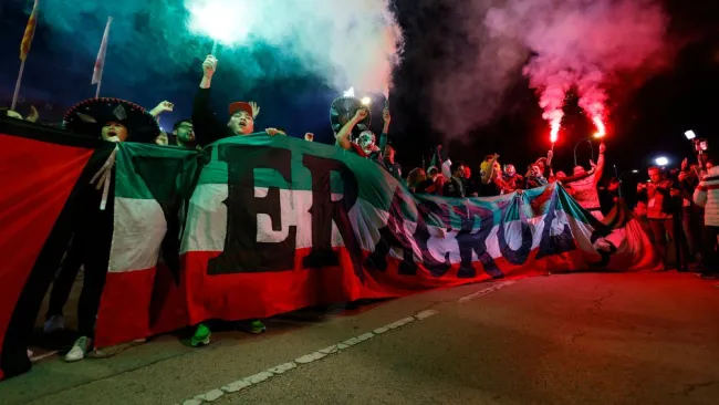 Los asistentes hicieron notorio su descontento en el partido en Montilivi