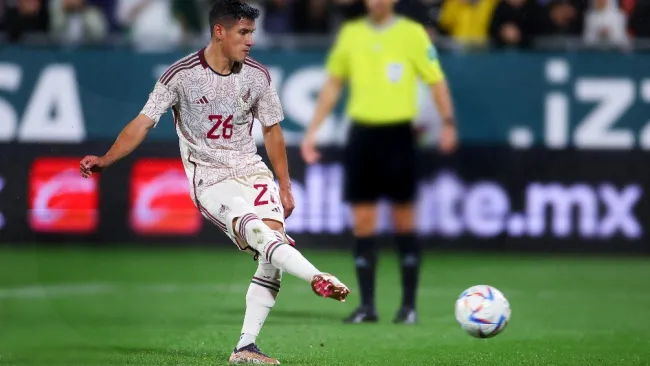 Uriel Antuna con la Selección Mexicana