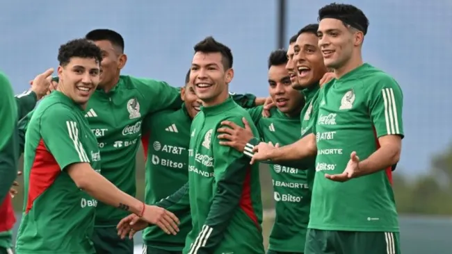 México en entrenamiento 