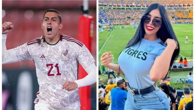 Aficionada de Tigres que enseño los pechos mandó mensaje de motivación a Funes Mori