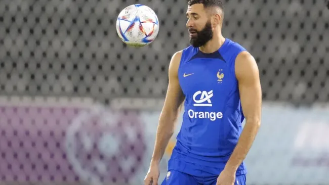 Benzema fue honesto sobre su lesión y prefirió ceder su lugar en la Copa del Mundo