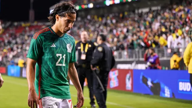 Diego Lainez con la Selección Nacional