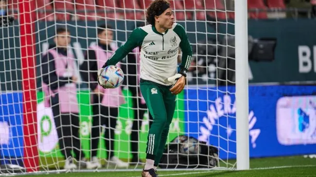 Ochoa con la Selección Nacional de México 
