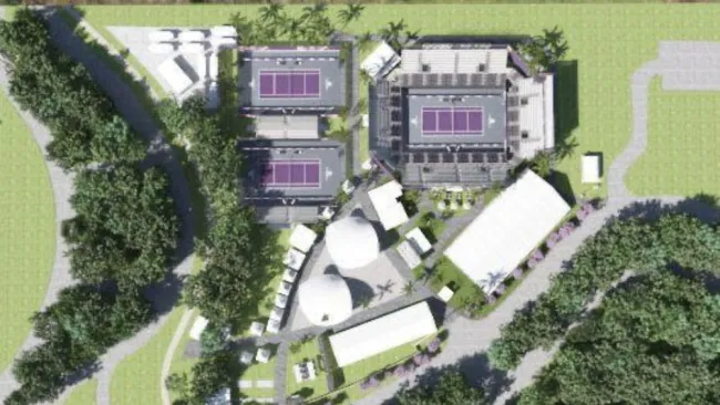 Así se ve el complejo donde se jugará el Mérida Open