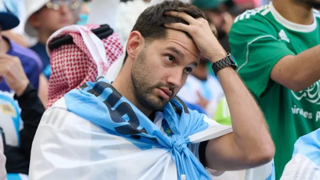 Aficionado de Argentina en Qatar 2022